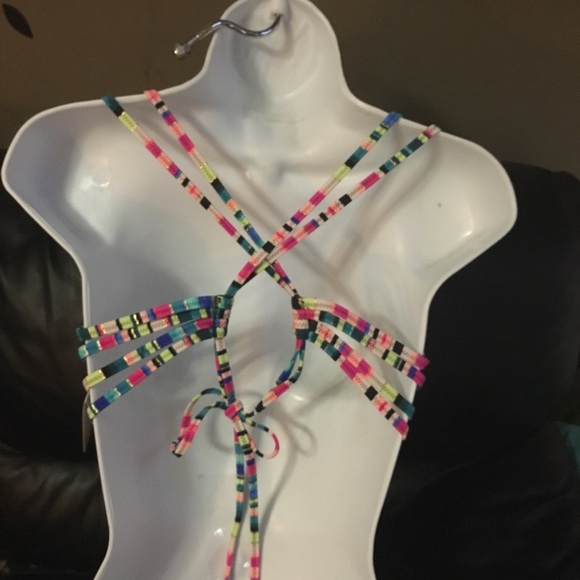 Shade & Shore Bikini swimsuit top  NWT - Picture 2 of 5